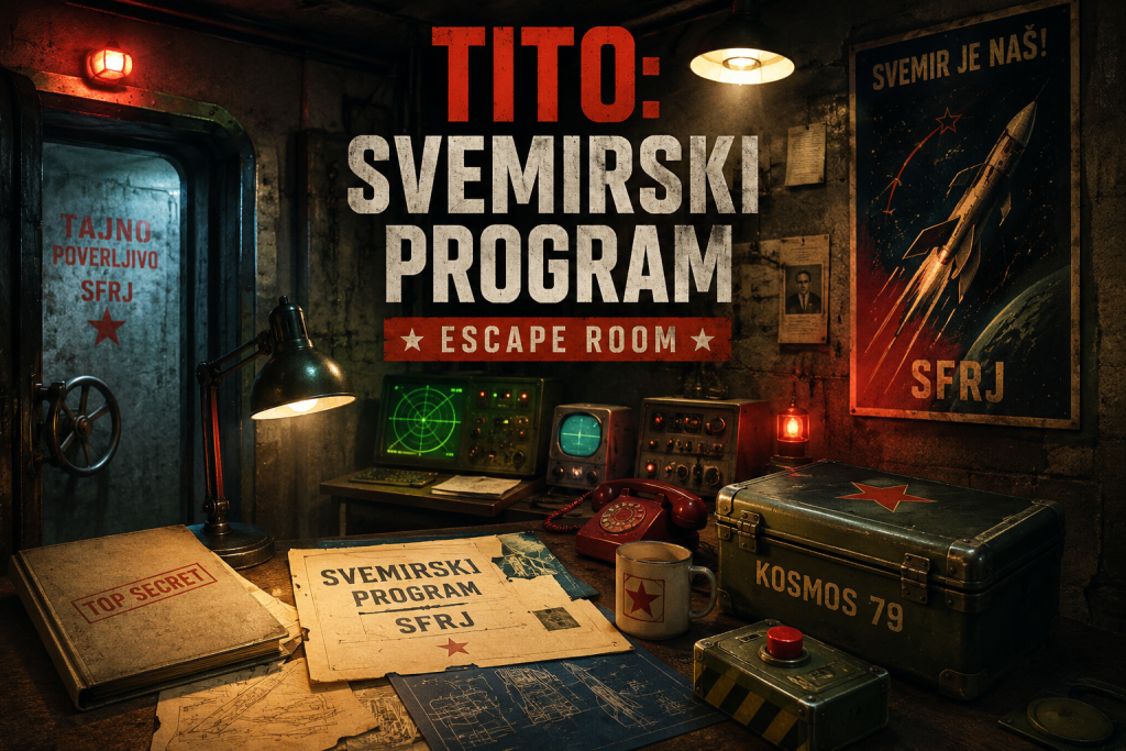 Room Escape Program Escape Room Tito: Space Program - Escape Mania Belgrade